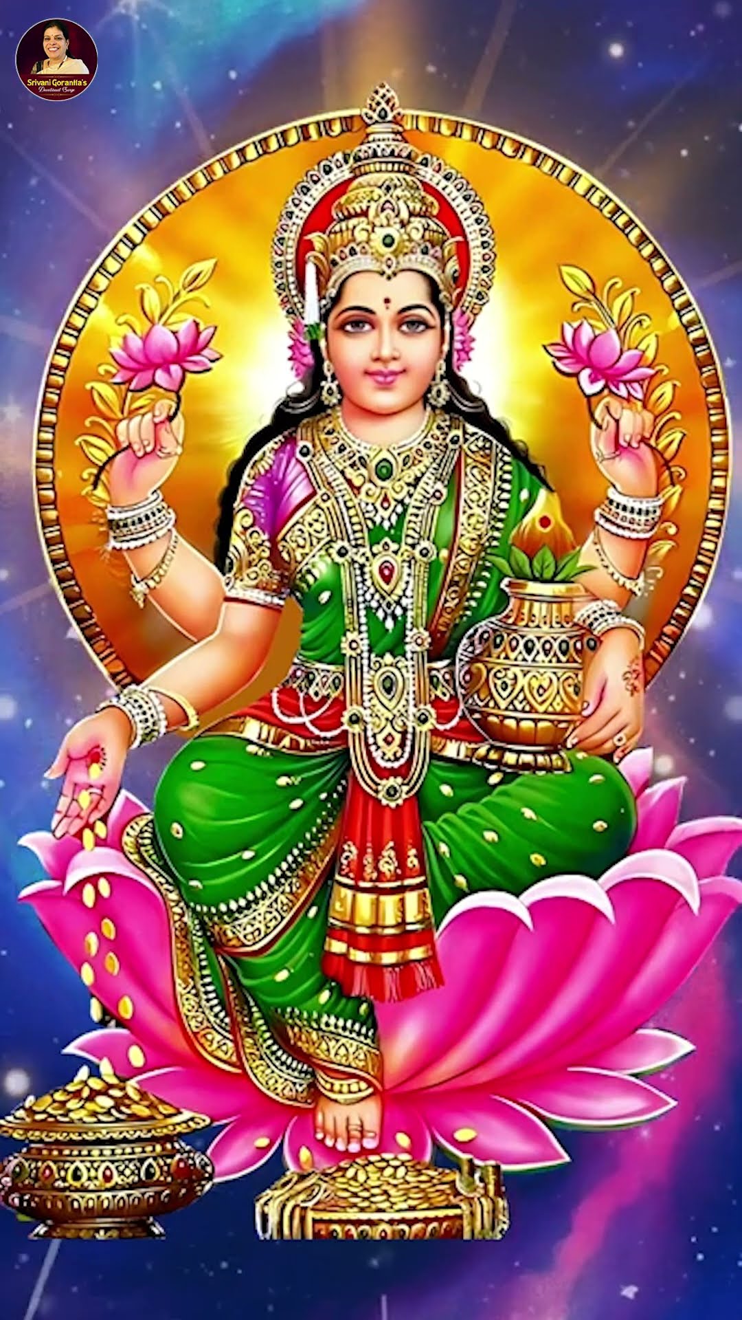 Astalakshmi Sthotram | Lakshmi Devi Stotram | Latest Devotional Videos | #Ytshorts | SrivaniGorantla